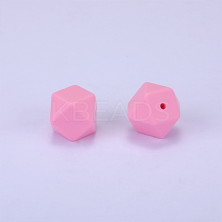 Hexagonal Silicone Beads SI-JX0020A-72-1