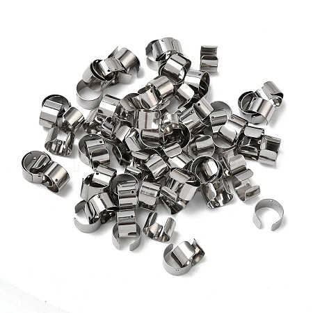 304 Stainless Steel Ear Cuff Findings STAS-G379-01P-1