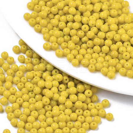Opaque Colours Glass Beads SEED-S040-01A-12-1