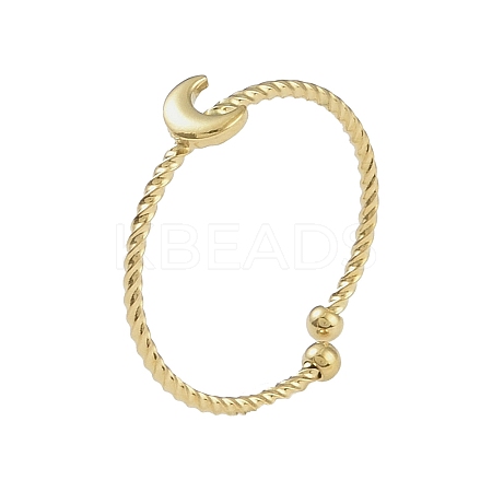 304 Stainless Steel Open Cuff Rings for Women LS-RJEW-H229-04G-01-1