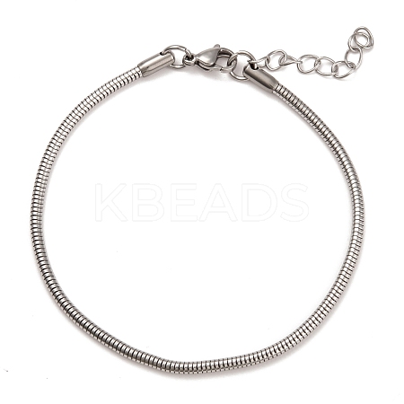 Non-Tarnish 304 Stainless Steel Bracelets BJEW-O186-08B-P-1