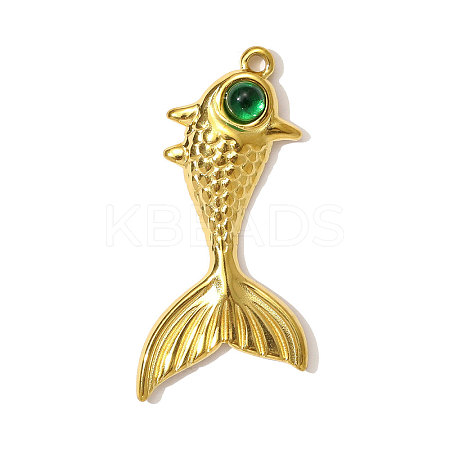 304 Stainless Steel Pendants STAS-OY001-11G-1