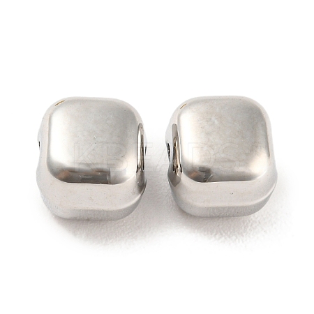 Rack Plating Alloy Beads PALLOY-D023-32P-1