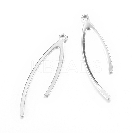 Tarnish Resistant 201 Stainless Steel Pendants LS-X-STAS-S054-35-1