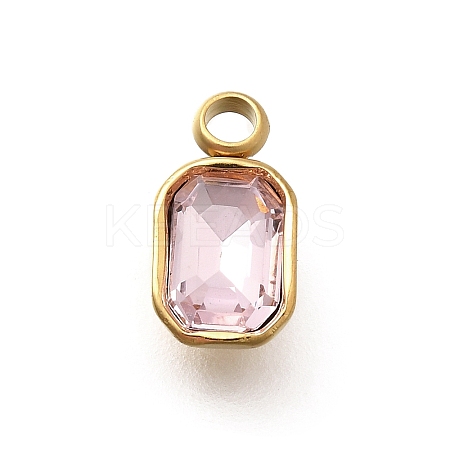 304 Stainless Steel Pendants STAS-Q346-03G-01-1