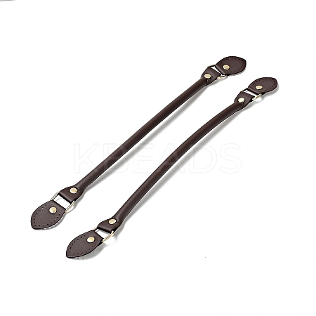 Leaf End Microfiber Leather Sew on Bag Handles FIND-D027-12B-1