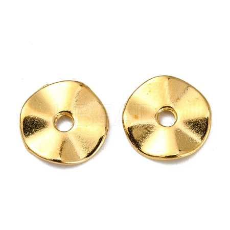 Tibetan Style Alloy Wavy Spacer Beads K0NWF011-1
