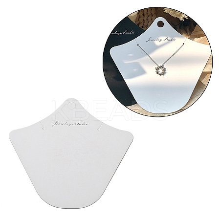 Paper Necklace Display Cards LS-DIY-K066-01B-1