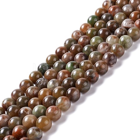 Natural Agete Beads Strands G-K317-A07-1