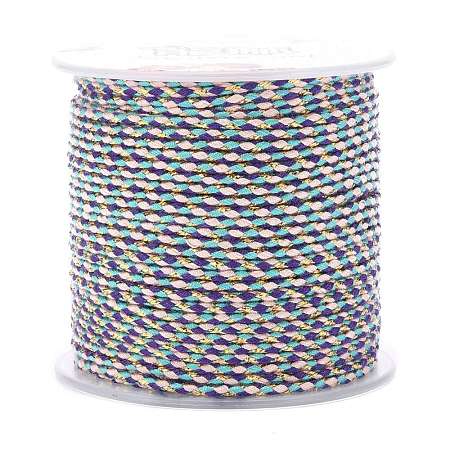 4-Ply Polycotton Cord with Metallic Thread OCOR-Z003-C07-1