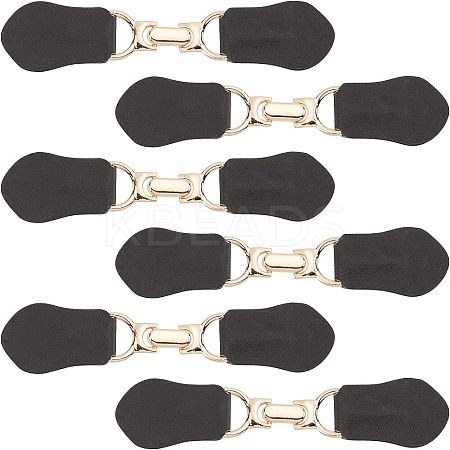 Fingerinspire 6 Sets Imitation Leather Toggle Buckle AJEW-FG0001-56-1