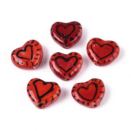 Handmade Porcelain Beads PORC-P031-03H-1
