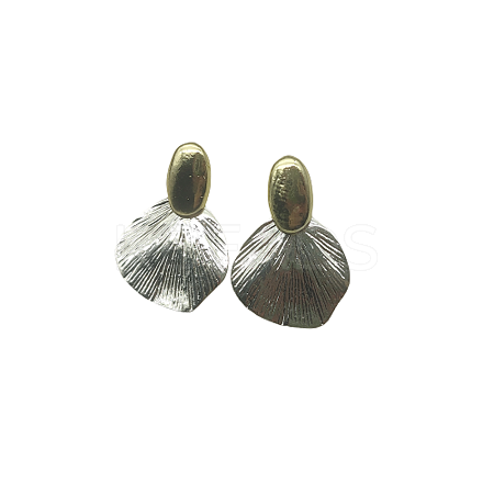 Silver Needle Silver Earrings Fashion Metal Earrings Simple Design Earrings TV7290-10-1