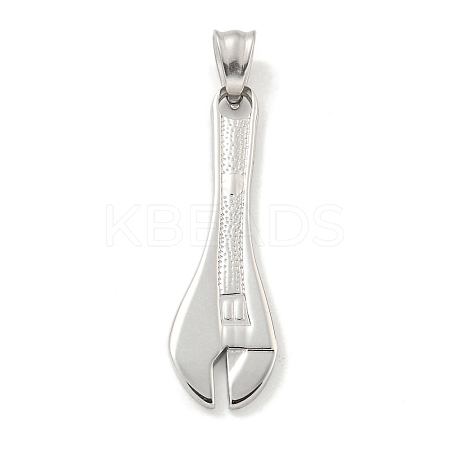 Non-Tarnish 304 Stainless Steel Pendants STAS-C102-08P-1
