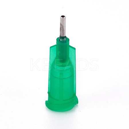 Plastic Fluid Precision Blunt Needle Dispense Tips TOOL-WH0117-17G-1