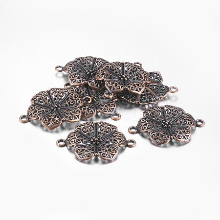 Tibetan Style Alloy Links LS-RLF9353Y-NF-1