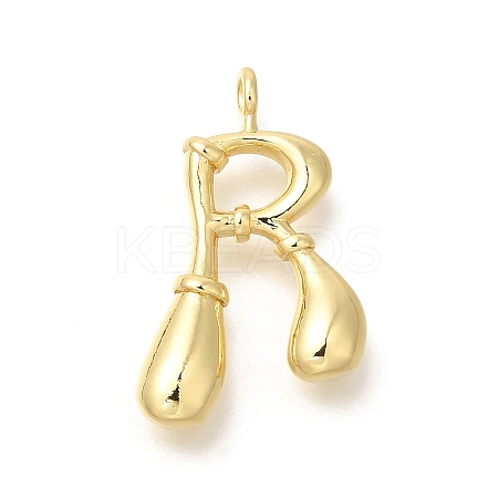 Rack Plating Brass Pendants KK-I722-08G-R-1