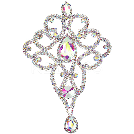 Plastic & Resin Rhinestone Sewing Decorate DIY-WH20032-38S-02-1
