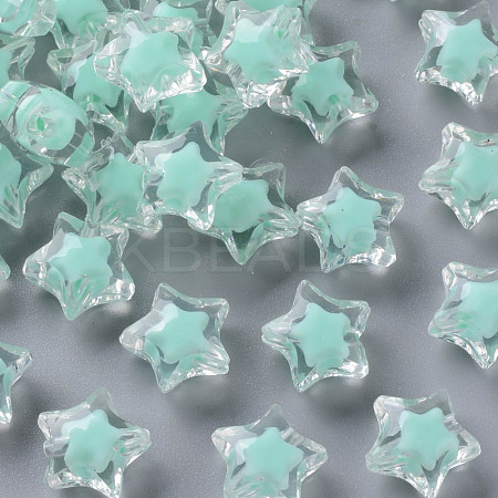 Transparent Acrylic Beads TACR-S152-02A-SS2111-1