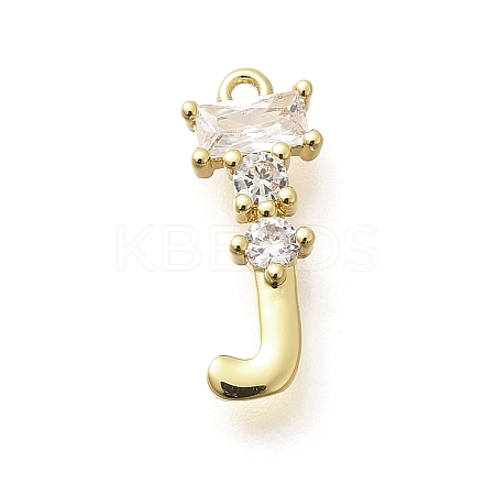 Brass Micro Pave Cubic Zirconia Pendants LS-KK-M310-01G-10-1