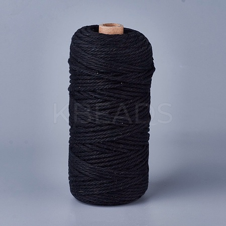 Macrame Cotton Cord OCOR-WH0034-A-02-1