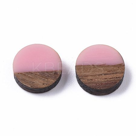 Resin & Wood Cabochons LS-X-RESI-S358-70-H39-1
