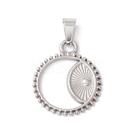Non-Tarnish 304 Stainless Steel Pendants LS-STAS-A062-16P-1