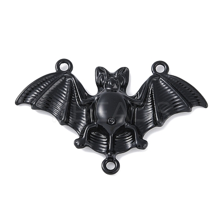 Halloween Alloy Bat Chandelier Component Links PALLOY-F018-08EB-1