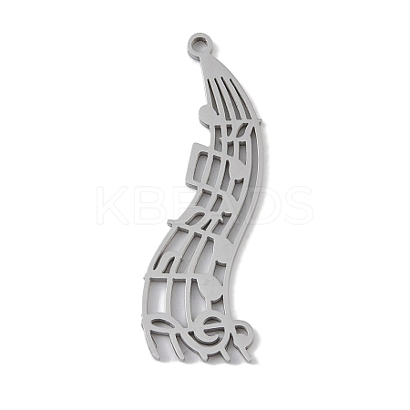 Non-Tarnish 304 Stainless Steel Pendants STAS-B062-17P-1