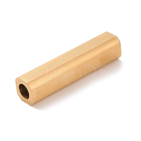 Ion Plating(IP) 304 Stainless Steel Magnetic Clasps with Glue-in Ends STAS-F276-05G-01-1