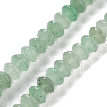 Natural Green Aventurine Beads Strands G-P559-A13-01-1
