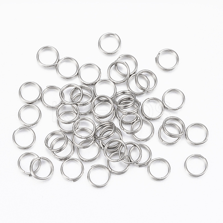 Tarnish Resistant 304 Stainless Steel Split Rings A-STAS-H413-03P-1