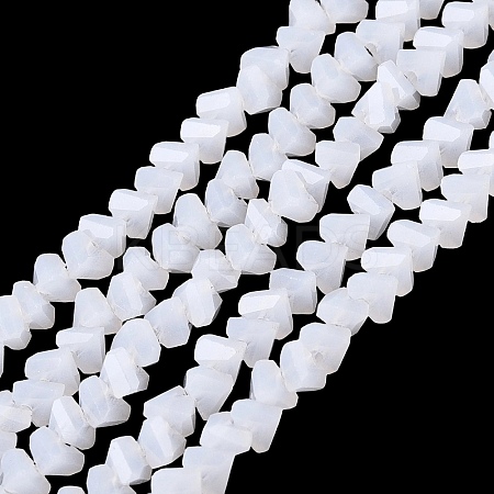 Imitation Jade Glass Beads Strands GLAA-N020-3mm-01-1