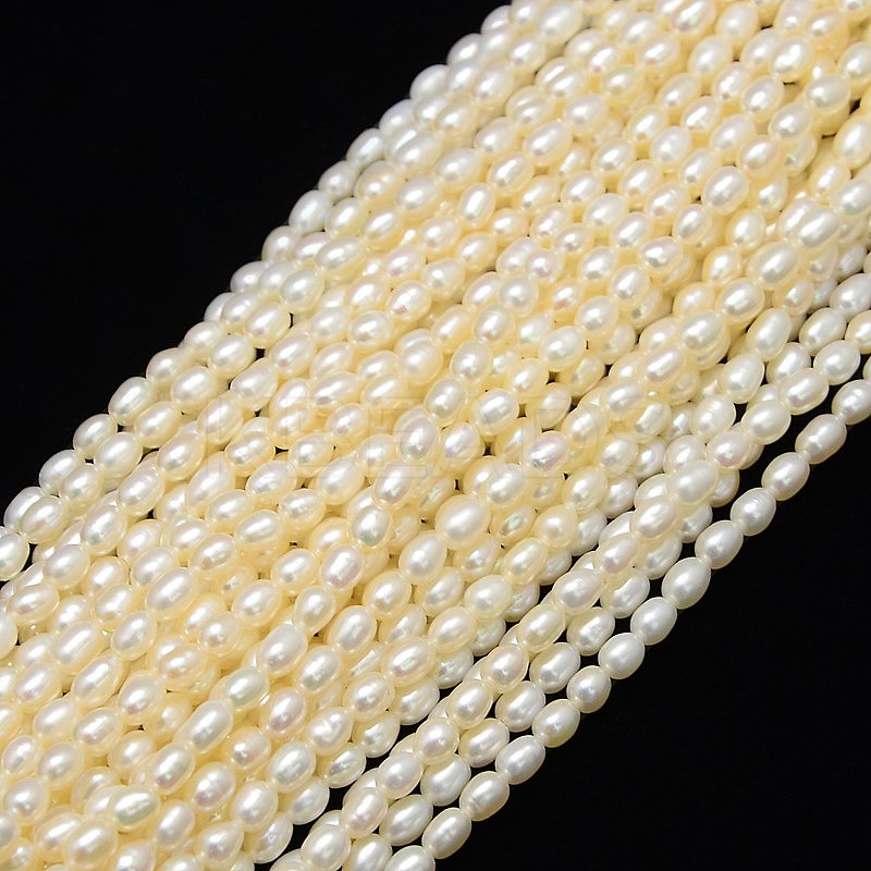 Wholesale Grade AA Natural Cultured Freshwater Pearl Beads Strands ...