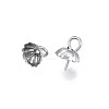 Non-Tarnish 304 Stainless Steel Cup Peg Bails Pendants X-STAS-S057-56-3