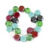 Electroplate Glass Beads Strands EGLA-N022-03A-A05-2