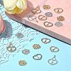 18Pcs 9 Styles Rack Plating Alloy Pendants FIND-FS0003-10-10