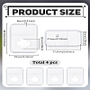 4Pcs Plastic Coin Storage Box AJEW-LP0003-11C-2