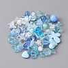 Transparent & Opaque Resin Beads RESI-WH0026-16A-1