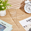 Triangle Acrylic Mobile Phone Holders ODIS-WH0038-101B-4