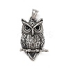 Retro 304 Stainless Steel Pendants STAS-I205-08AS-1