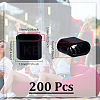 20Pcs POM Plastic Wristband Barbed Buckles KY-NB0001-78B-2