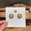 Imitation Pearl Beads Earrings for Women WG29476-33-1