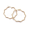 201 Stainless Steel Hoop Earrings LS-EJEW-F205-16G-A-1