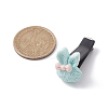 Rabbit with Bowknot Resin Car Air Vent Clips JEWB-BR00147-02-2