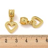 Tibetan Style Alloy European Dangle Charms PALLOY-F199-38G-3