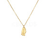 Cinco de Mayo 304 Stainless Steel Cactus Pendant Necklaces for Women WGAC5B5-02-1