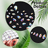AHADEMAKER 75Pcs Sew on Rhinestones GLAA-GA0001-46-4