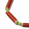 Handmade Lampwork Chevron Beads LAMP-Z019-01-06-3