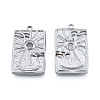 Non-Tarnish 304 Stainless Steel Pendants STAS-N098-212P-1